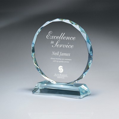 Faceted Crystal Circle (Medium)