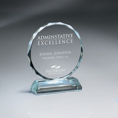 Faceted Crystal Circle (Small)